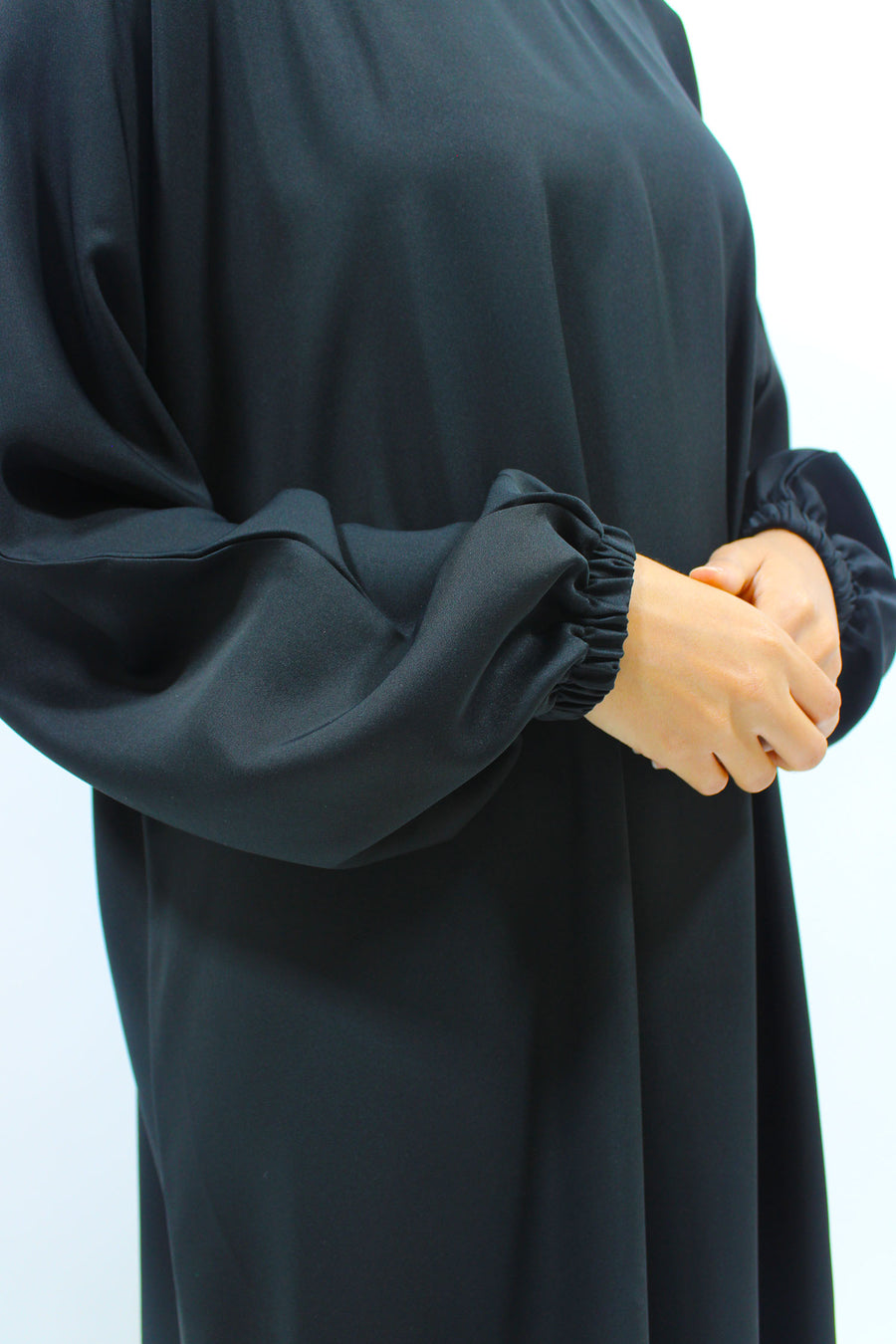 Black matching niqab