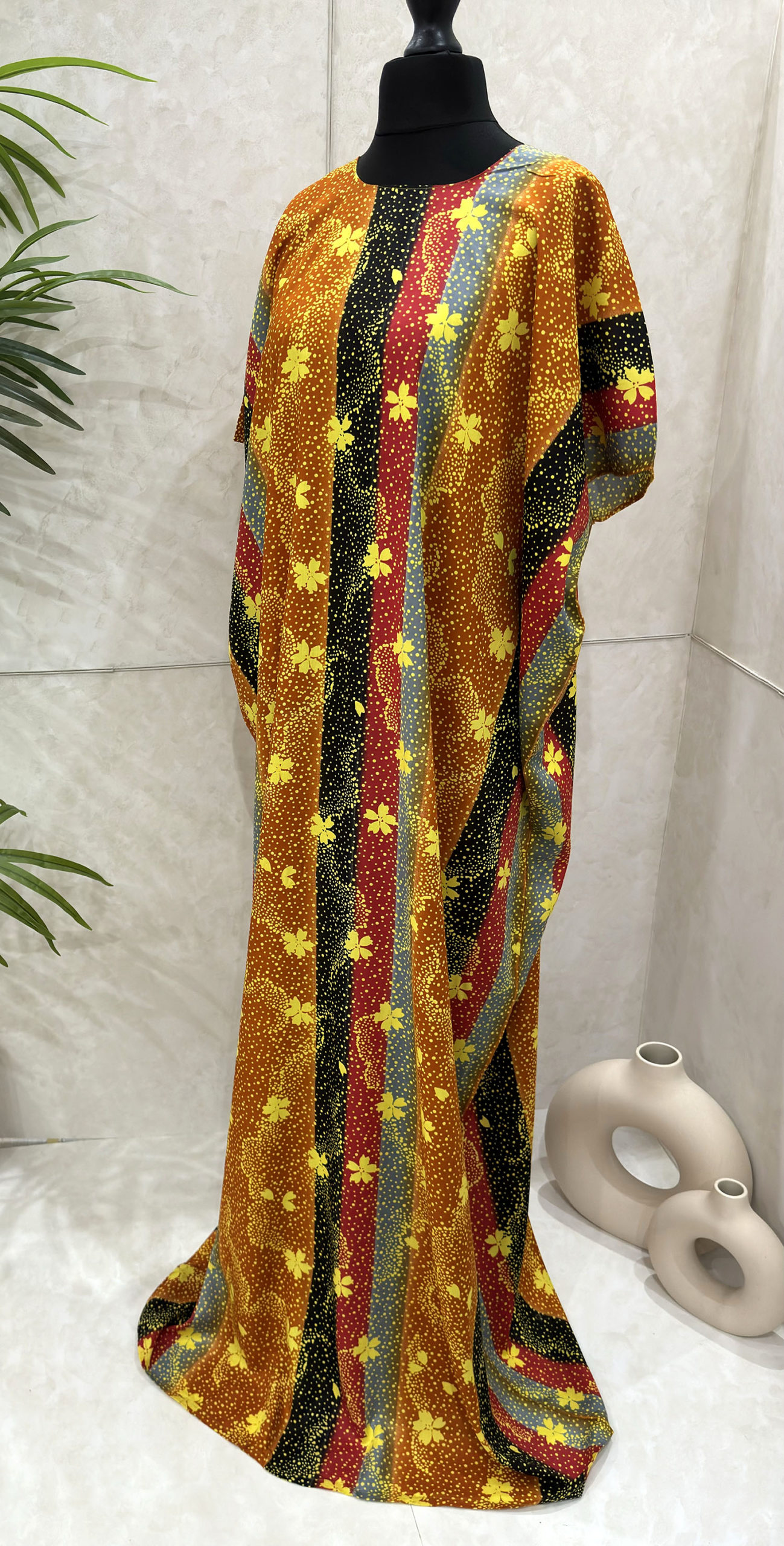 FLORAL PRINT BAATI - ORANGE FLORAL PRINT BAATI - ORANGE