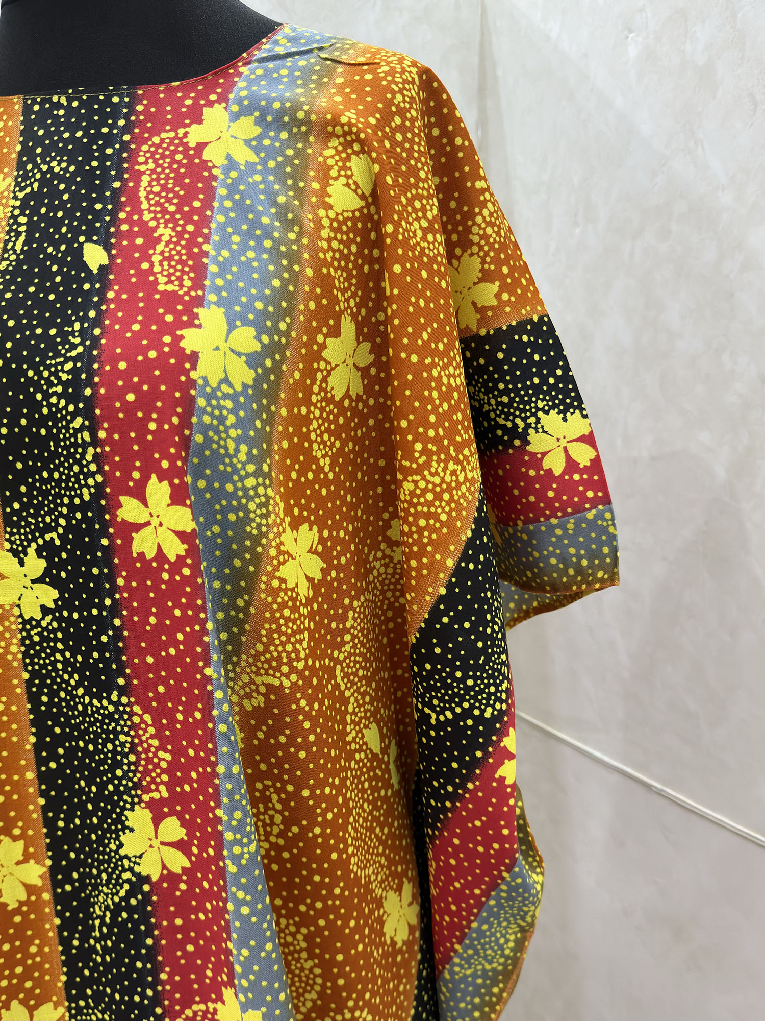 FLORAL PRINT BAATI - ORANGE FLORAL PRINT BAATI - ORANGE
